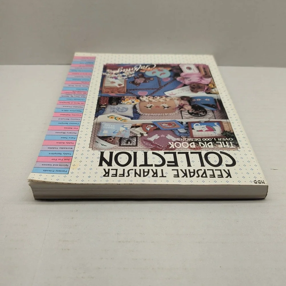 Craftways Keepsake Transfer Collection The Big Book 1000+ Iron On Patterns 1984